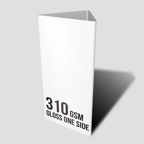 310gsm Gloss One Sided Table Talker 310gsm Gloss One Sided Table Talker