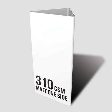 310gsm Matt One Sided Table Talker 310gsm Matt One Sided Table Talker