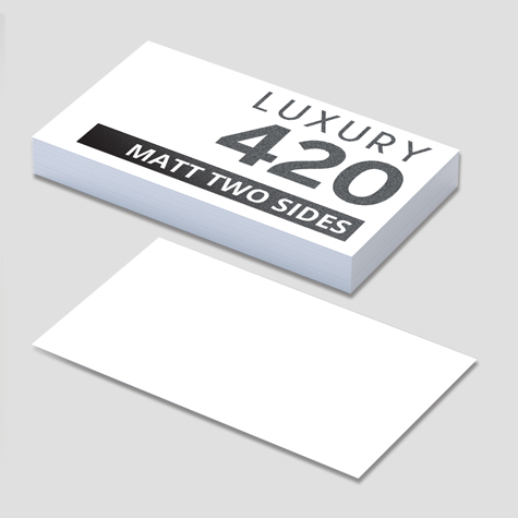 Luxury 420 Matt Two Sides Luxury 420 Matt Two Sides